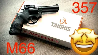 Unboxing, Initial Shots and Thoughts of the Taurus M66 7 Shot 357 Magnum - Review