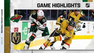 Wild @ Golden Knights 4/1 | NHL Highlights 2023