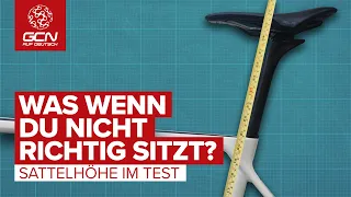 Wie sich die Sitzhöhe auf Gesundheit und Leistung auswirkt | Sattelhöhe im Test