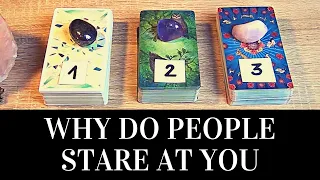 PICK A CARD 👀🧐 WHY do people STARE at YOU? 👀🧐 WHAT are they THINKING? 🔮 Timeless Tarot Reading