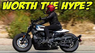 Harley-Davidson Sportster S FIRST RIDE! Still a "girl's" motorcycle?