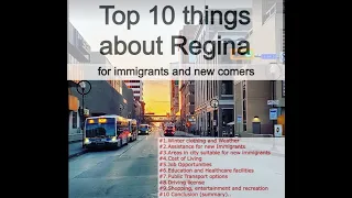 Top 10 things about Regina, Saskatchewan for immigrants | Cost of living | areas to live | jobs