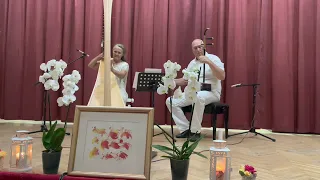 Mandu & Visuddhi: Erhu and Harp Concert in Nis, Serbia