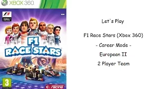 Let's Play - F1 Race Stars (Xbox 360) 6 - European II - 2 Player Team