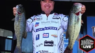 Ike Live (ft. James Watson) Bassmaster Elite Champion on Table Rock Lake!