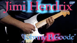 Jimi Hendrix - "Johnny B. Goode" (Part 1) - Blues/Rock Guitar Lesson (w/Tabs)