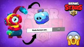 OTIS VEREN KOD ! KARAKTER VEREN KOD ! KARAKTER ÇIKARMA TAKTİĞİ ! - Brawl Stars Karakter Veren Kod