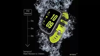 Умные часы Senbono SBN-GV68 с IP68 + проверка на водонепроницаемость