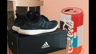 Parley X adidas Ultraboost DNA Black + Coca Cola X Kith Inspired Artwork