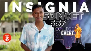 SDM Engineering College Dharwad | College Event INSIGNIA24 | Sumit Sankoji |