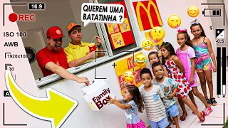 TRANSFORMEI MINHA CASA NO MC DONALDS!!!