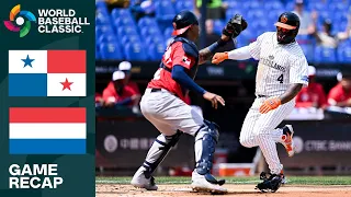 Panama vs. Netherlands Game Highlights | 2023 World Baseball Classic