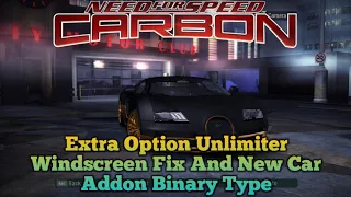NFSC Extra Option Unlimiter Windscreen Fix And New Car Addon Full Installation Video