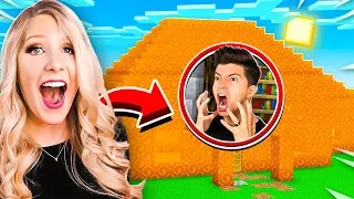 9 Ways to Prank PRESTON's Minecraft House!