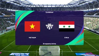 Vietnam vs Syria (20/06/2023) International Friendlies PES 2021