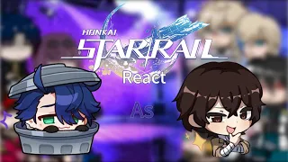 Hsr react Sampo as Dazai | Hsr x Bsd | Part1/2 | Gacha | English