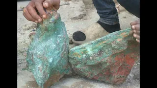 copper malachite smelt