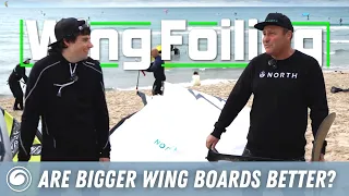 Wing Foil Board Size | Is Bigger Always Better?