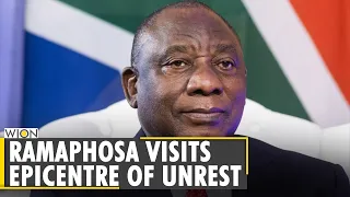 S. Africa: President Ramaphosa visits ground zero, says unrest was 'Planned' | Latest English News