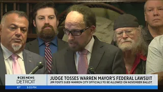 Federal judge throws out Warren Mayor Jim Fouts' lawsuit against city council