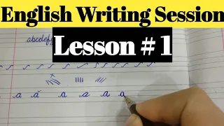 how to learn English joining writing session... lesson#1