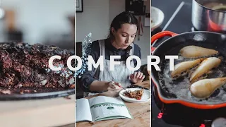 Making my favourite comfort foods: brownies & shortbread