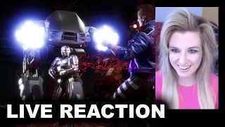 Mortal Kombat 11 Aftermath Gameplay Trailer REACTION - Robocop