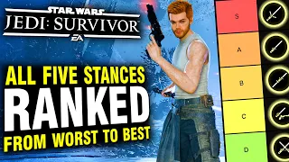 All 5 Lightsaber Stances Ranked, Tier List (After Playing 100+ Hours) in Star Wars Jedi Survivor