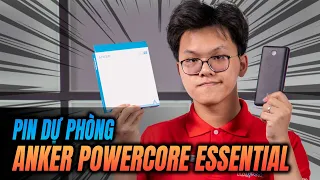 Trên Tay Và Đánh Giá Nhanh Pin Sạc Dự Phòng Anker PowerCore Essential 20.000mAh A1287