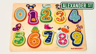 Learn to Count Numbers Puzzle | Preschool Toddler Learning Toy Video | Educational Videos for Kids