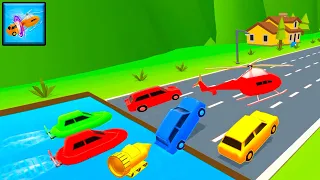 Shape shifting 🏃‍♂️🚗🚲🚦 All Levels Gameplay Walkthrough Android,ios New Update FMG13