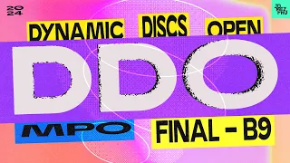 2024 Dynamic Discs Open | MPO FINALB9 | Wysocki, Heimburg, Robinson, Rathbun | Jomez Disc Golf