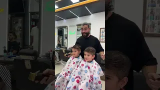 Twin’s haircut