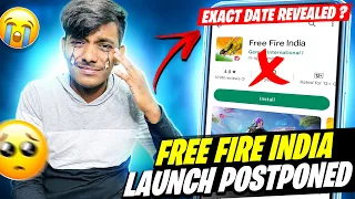 FREE FIRE INDIA POSTPONED | FREE FIRE INDIA KAB AYEGA | FREE FIRE INDIA PLAY STORE PE KAB AYEGA |