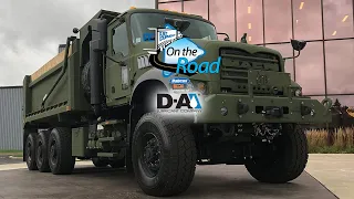 Up close with Mack's M917A3 Heavy Dump Trucks for the U.S. Army