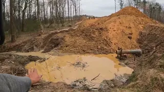 Fixing The Washout From The Old Overflow Pipe