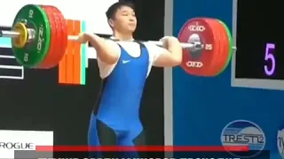 Казахстанский штангист Рахат Бекболат установил мировой рекорд на чемпионате Азии среди юниоров