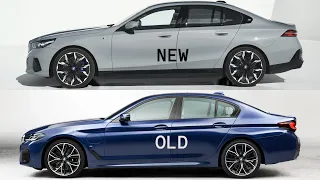 2024 BMW 5 Series vs Old BMW 5 Series -  G60 vs G30 Side by Side Comparison