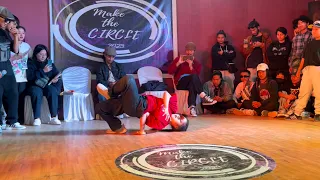 HOLIGUNS CREW VS BOUDHA OF STEELIES CREW | CIRCLE JAM 2023|2 ON 2 BBOYING BATTLE