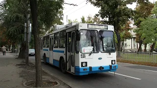 Полная поездка на троллейбусе №4 - Днепр, 24.09.2021