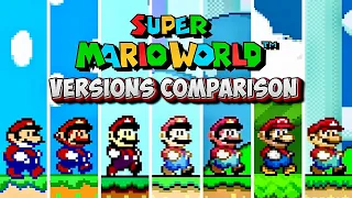 Super Mario World Versions Comparison [Official, Hacks & Bootlegs]