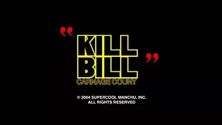 Kill Bill (2003 - 2004) Carnage Count