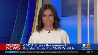 CDC Advisors Recommend Booster Shots For 12-15-Year-Olds