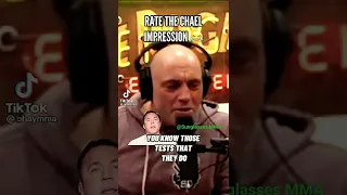 Joe Rogan Does The Chael Sonnen Impression 😂 #joerogan #jre #chaelsonnen #ufc #mma #funny #podcast