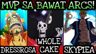 SILA ANG MVP SA BAWAT ARCS NG ONEPIECE!! | One Piece Tagalog Analysis