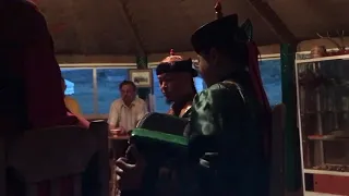 Igor Koshkendey bayan solo at Bi Khem yurt camp - Tuvan Throat Singing - 2018 Хоомей - Oidupaa