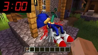 Minecraft : WHAT HAPPENED TO SONIC AT 3AM?(Ps3/Xbox360/PS4/XboxOne/PE/MCPE)