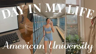 College Day in the Life Vlog at American University