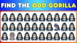 FIND THE ODD ONE OUT #3 | Emoji Quiz | Observation Skill Test | Quiz Jaq