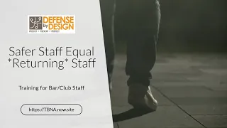 Bar & Club Staff Training - Personal Safety